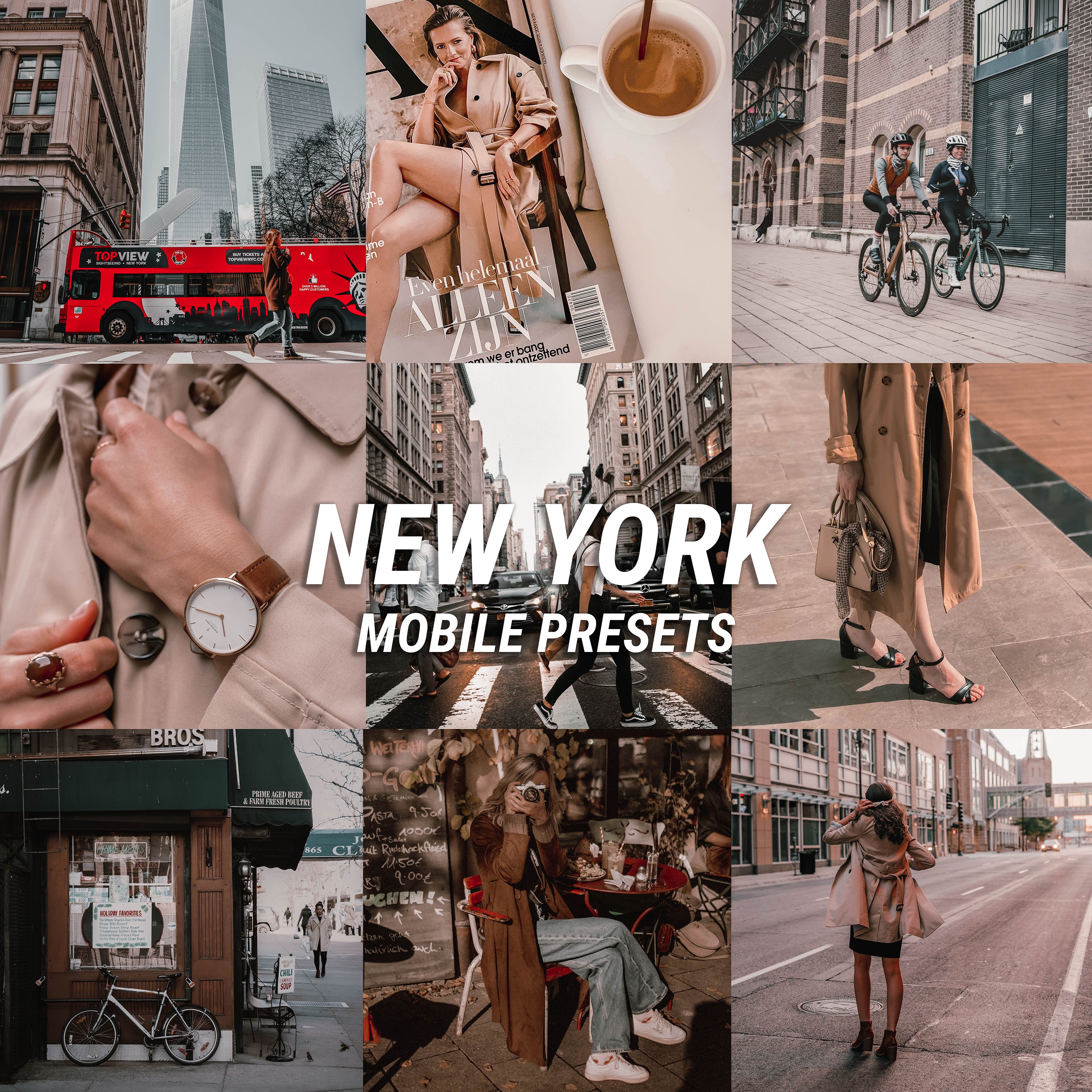 Пресеты на телефон New York Lightroom