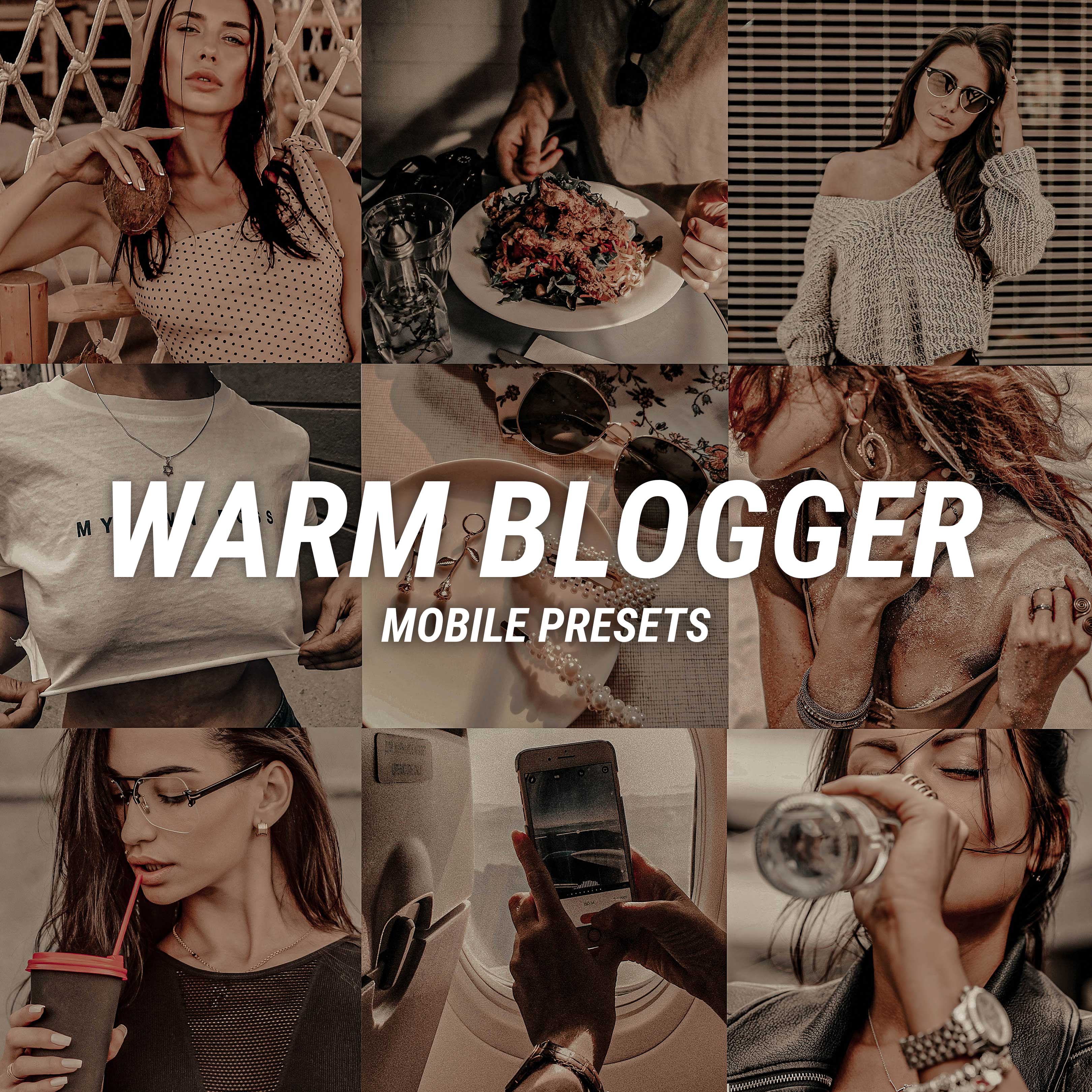 Пресеты на телефон WARM BLOGGER